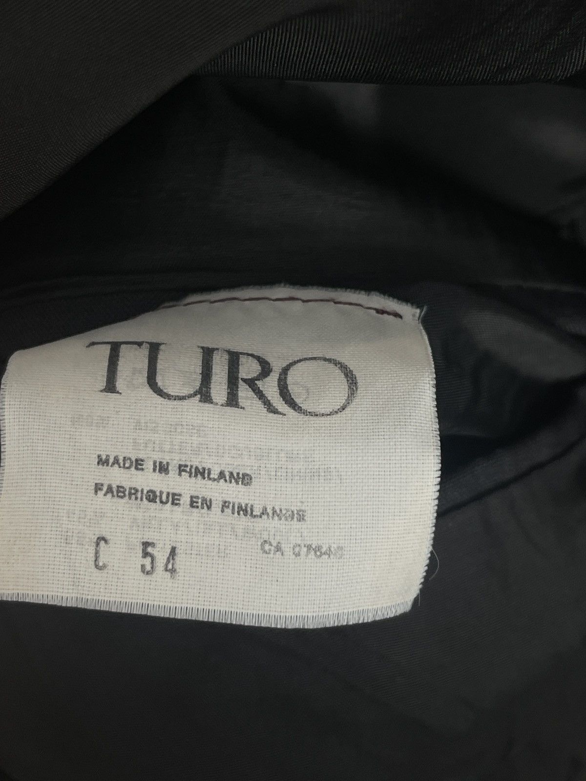 Vintage Vintage double-breasted blazer classic jacket turo 54 Size 44R - 6 Thumbnail