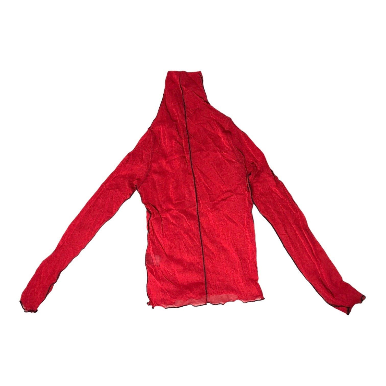 Cop Copine The Cop Copine Red Meshtop Size ONE SIZE - 4 Thumbnail