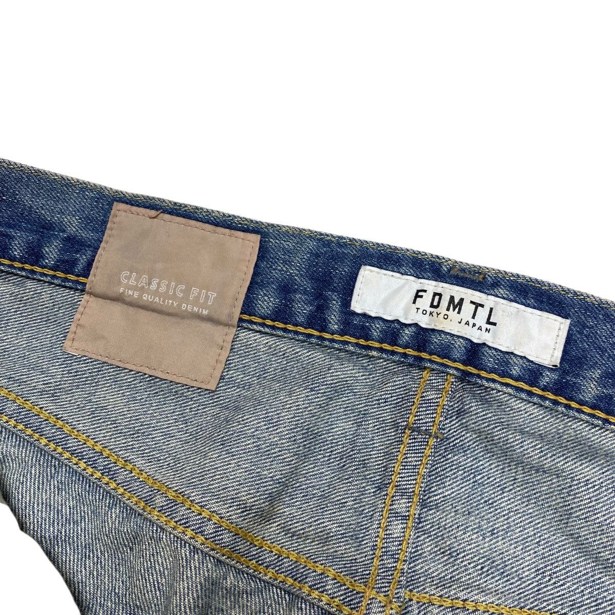 FDMTL FDMTL Patchwork Denim Selvedge Pants Size US 32 / EU 48 - 5 Thumbnail