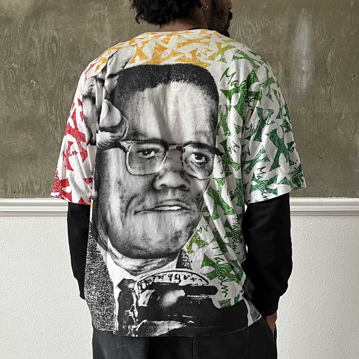 Vintage Insane Martin Luther King Jr/Malcom X tee - XL Size US XL / EU 56 / 4 - 9 Thumbnail