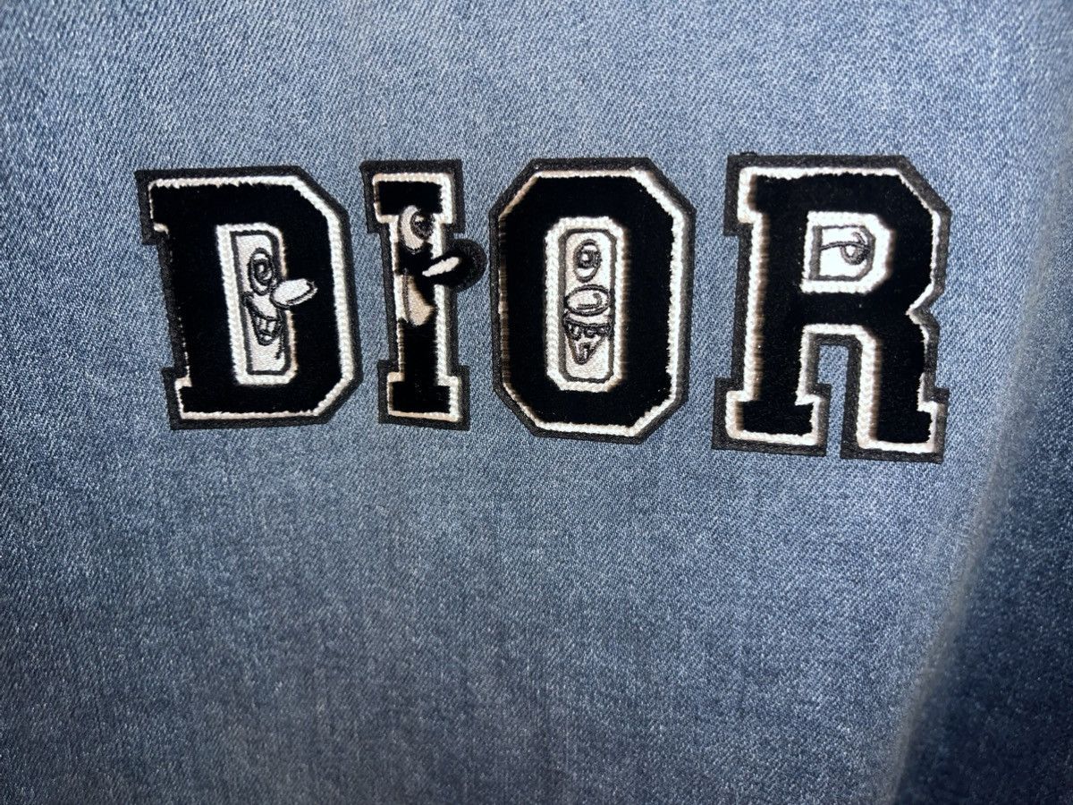 Dior Dior and Kenny Scharf - Blue Denim - brand New Size US L / EU 52-54 / 3 - 6 Thumbnail