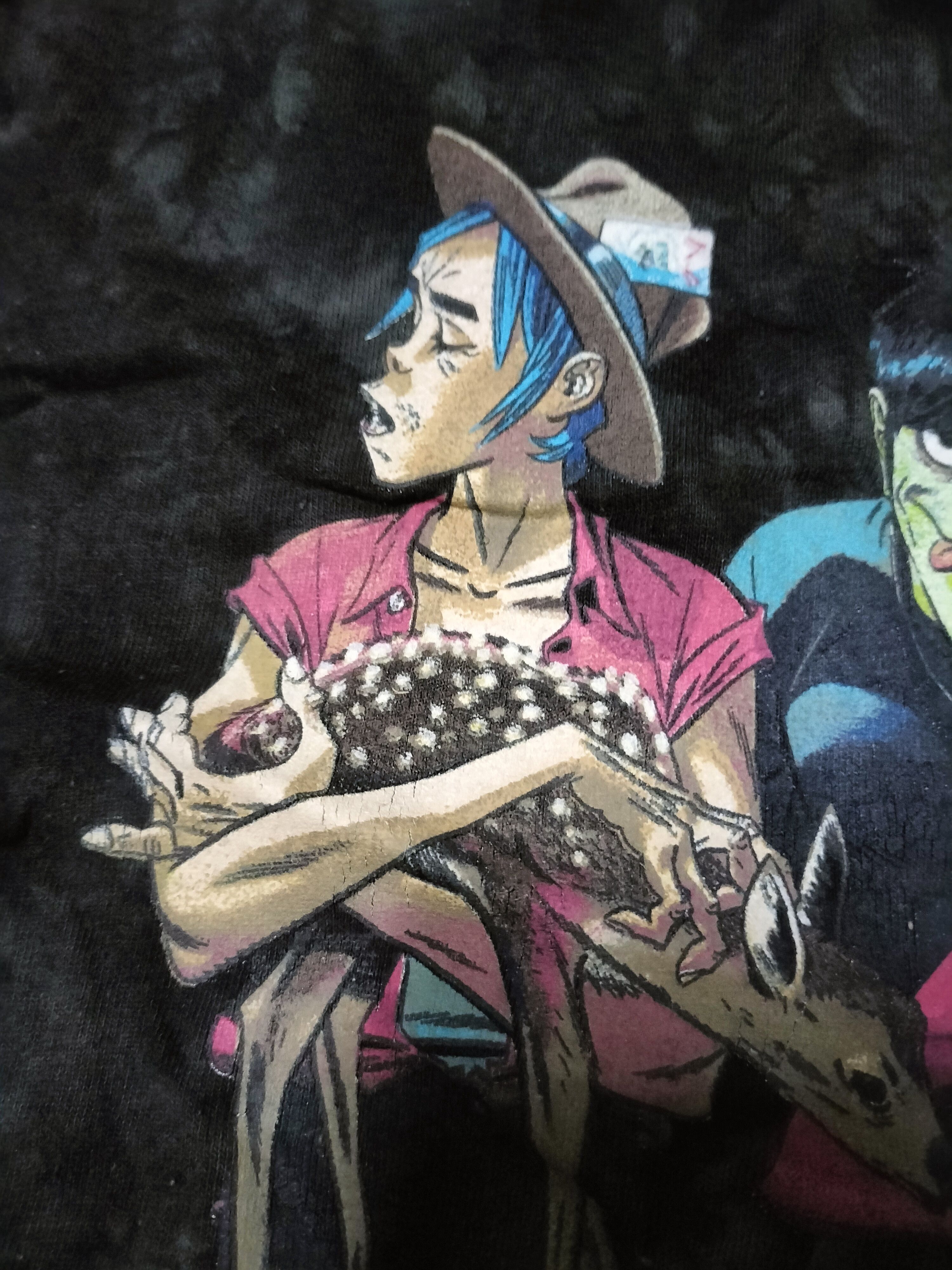 Band Tees Vintage Gorillaz Collection Band Fashion Tye Dye Size XL / US 12-14 / IT 48-50 - 3 Thumbnail