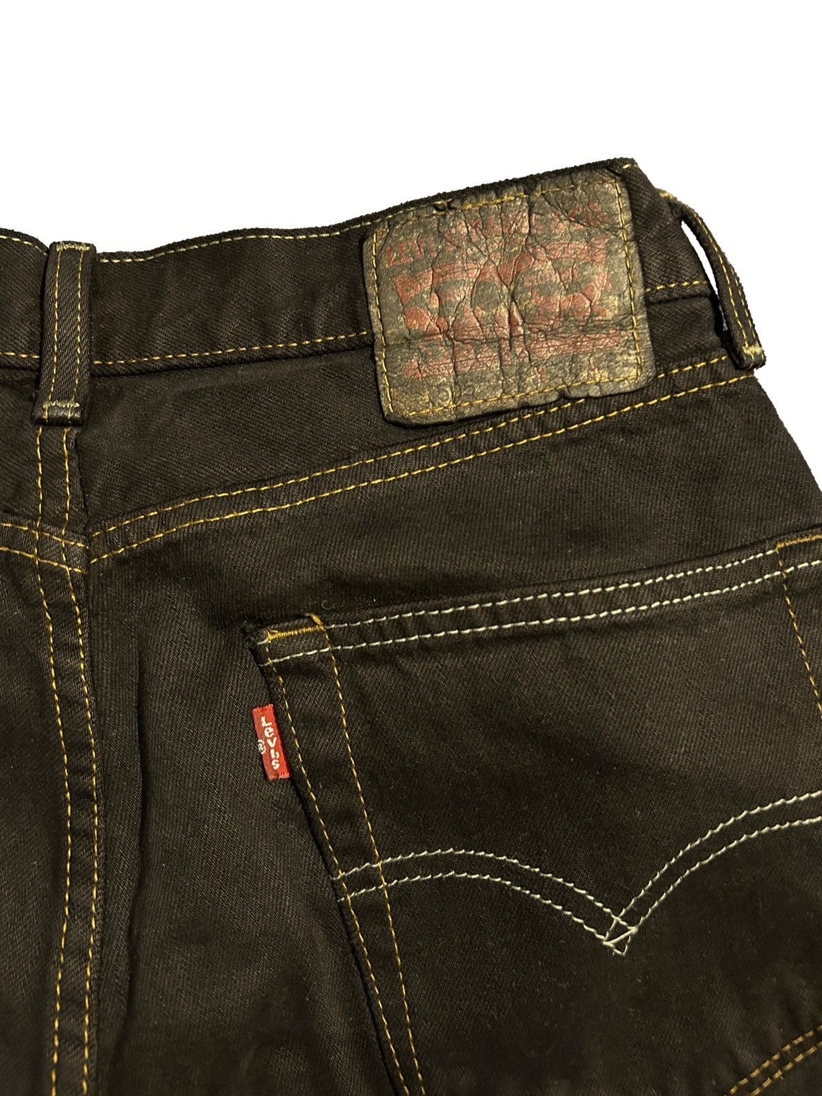 Levi's Vintage Clothing Vintage Levi’s Black Denim Size US 30 / EU 46 - 5 Thumbnail