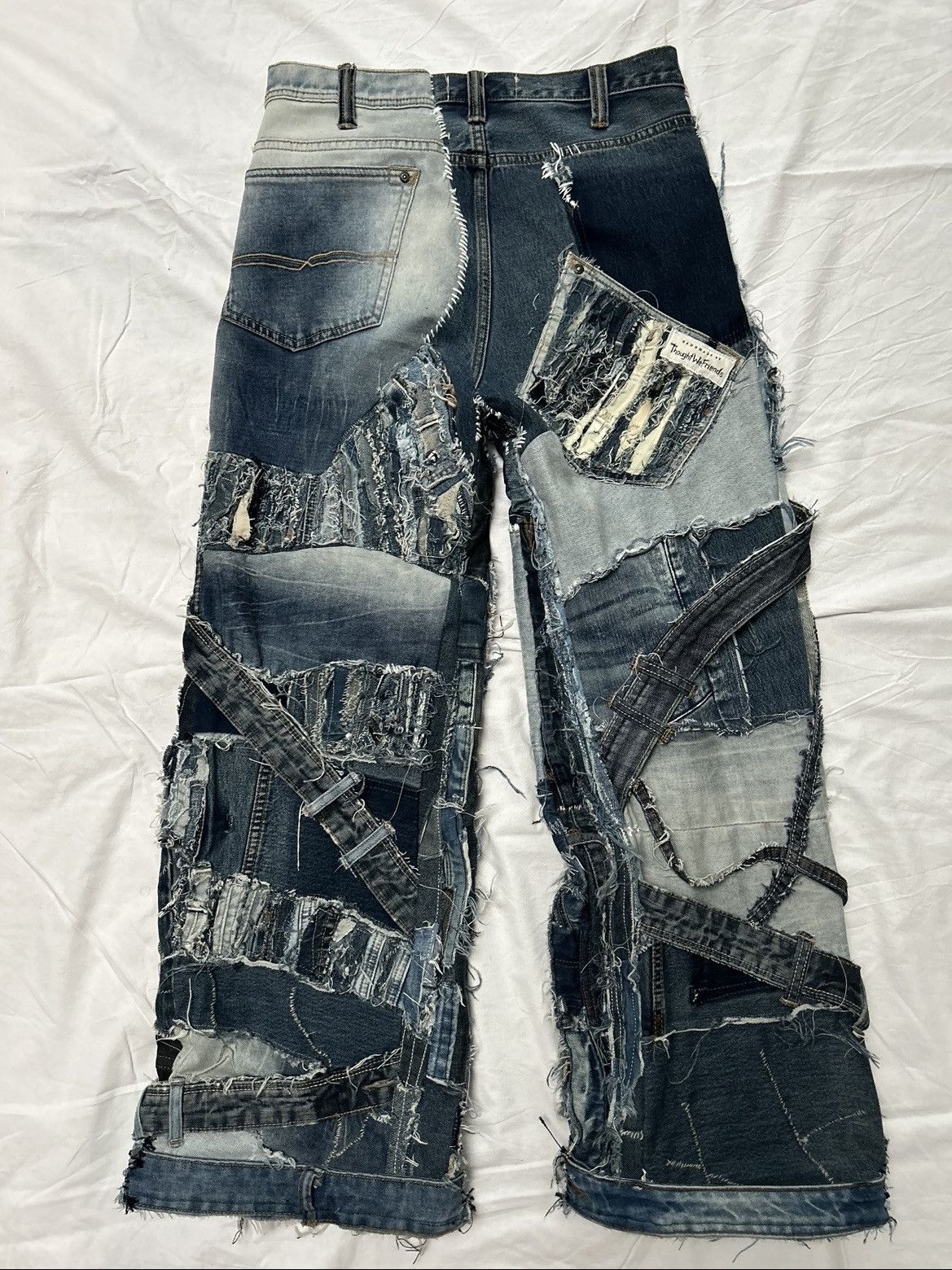 Other Thought we friends 1of1 handmade denim Size US 31 - 2 Thumbnail