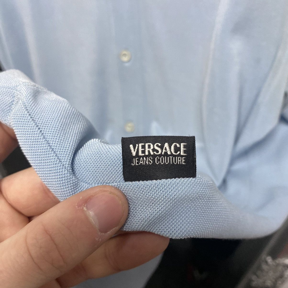 Versace Versace Shirt Vintage Size US L / EU 52-54 / 3 - 9 Thumbnail