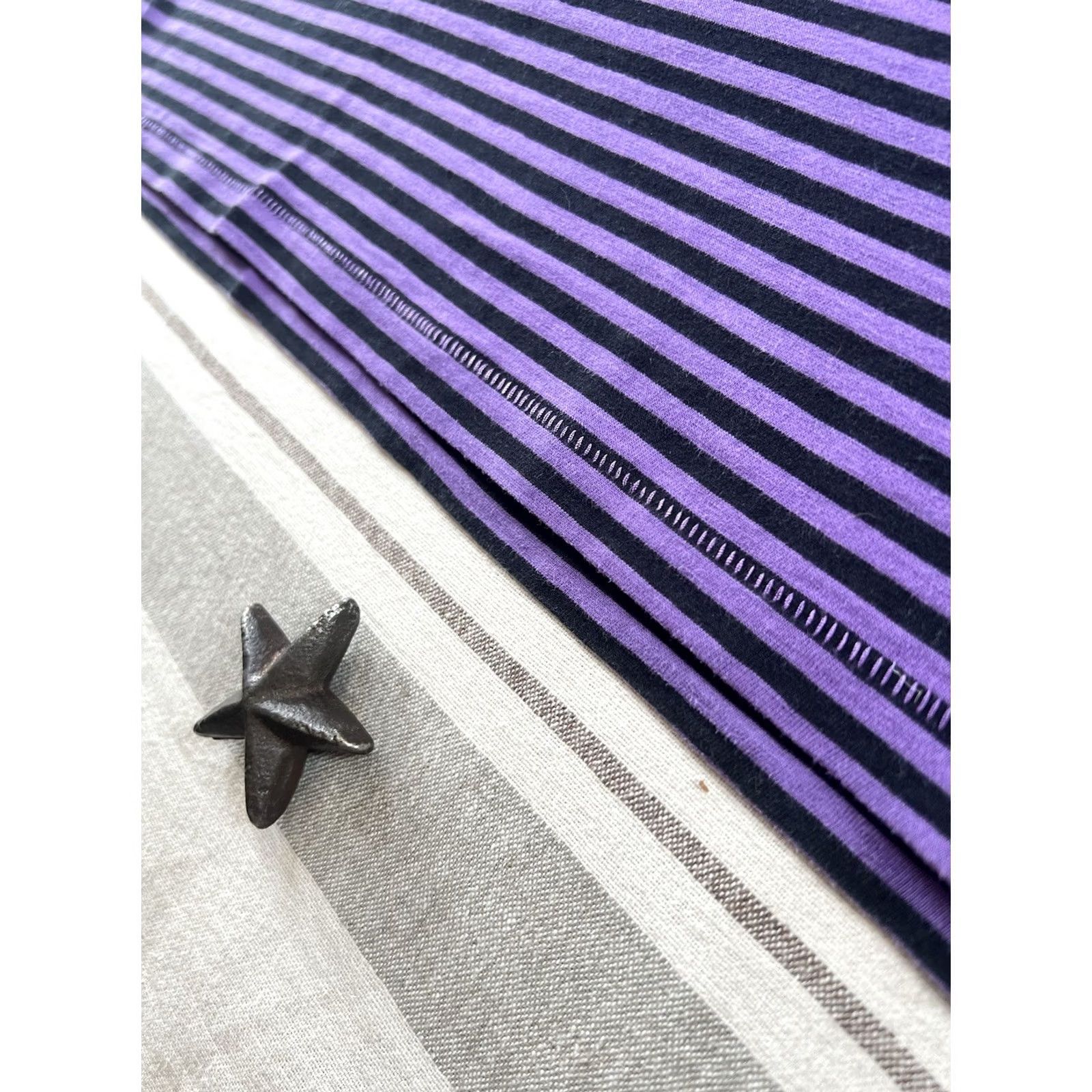 Levi's LVC Levi's Vintage Clothing T-Shirt L Adult Men Purple 50s 60s 70s Striped Short Sleeve Crew Neck BNWOT NOS New Pocket Printed 2010-2019 NOS Size US L / EU 52-54 / 3 - 4 Thumbnail