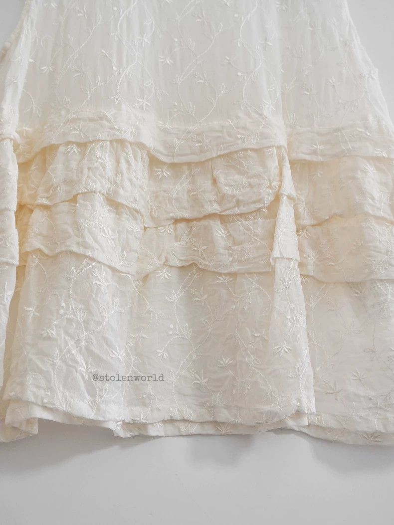 Comme des Garcons Comme des Garcons Flower embroidered blouse Size M / US 6-8 / IT 42-44 - 7 Thumbnail
