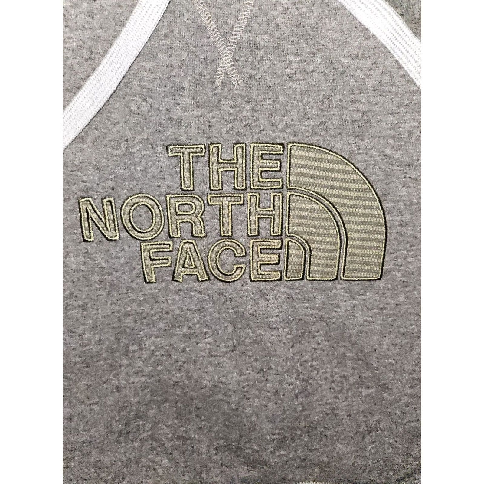 The North Face The North Face Pullover Hoodie Women's M Gray Front Logo Pockets Drawstring Front Logo, Outdoor, Activewear, Fleece, L Women Size M / US 6-8 / IT 42-44 - 5 Thumbnail