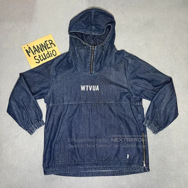 Wtaps Blue hoodie