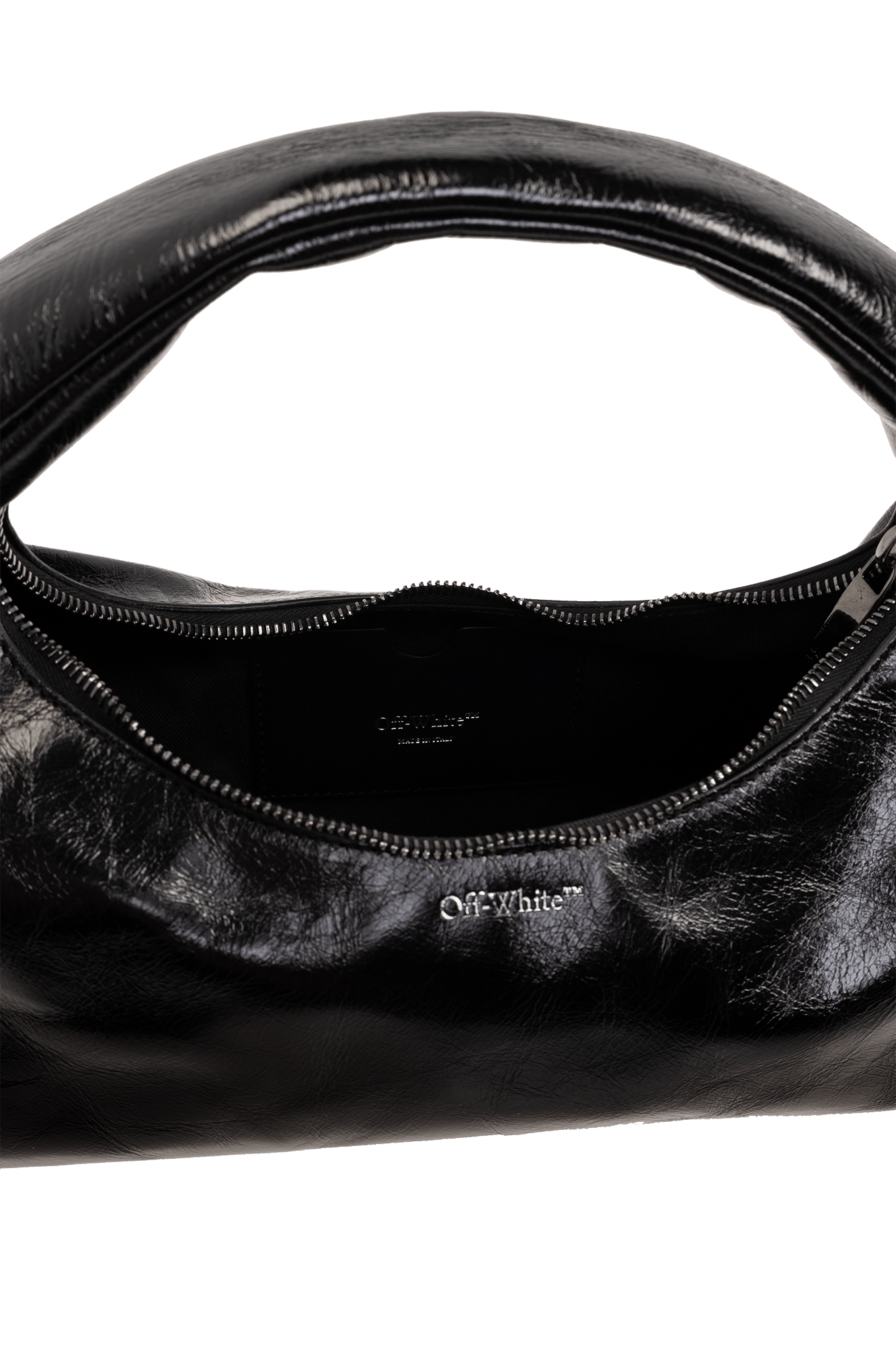 Off-White o1s22i1n0824 Size: OS / Arcade Leather Handbag in Black Size ONE SIZE - 5 Thumbnail