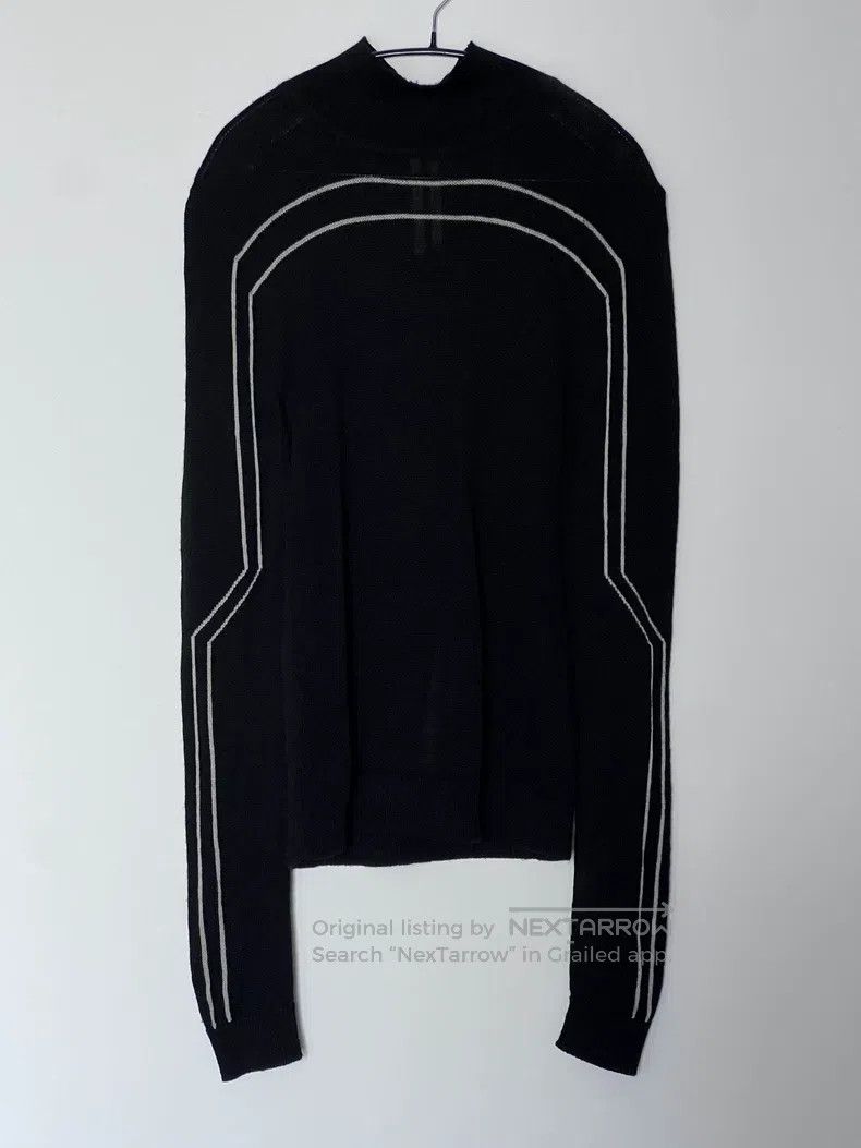 Rick Owens Rick Owens Classic New Black Half Turtleneck Undershirt Sw Size US L / EU 52-54 / 3 - 1 Thumbnail