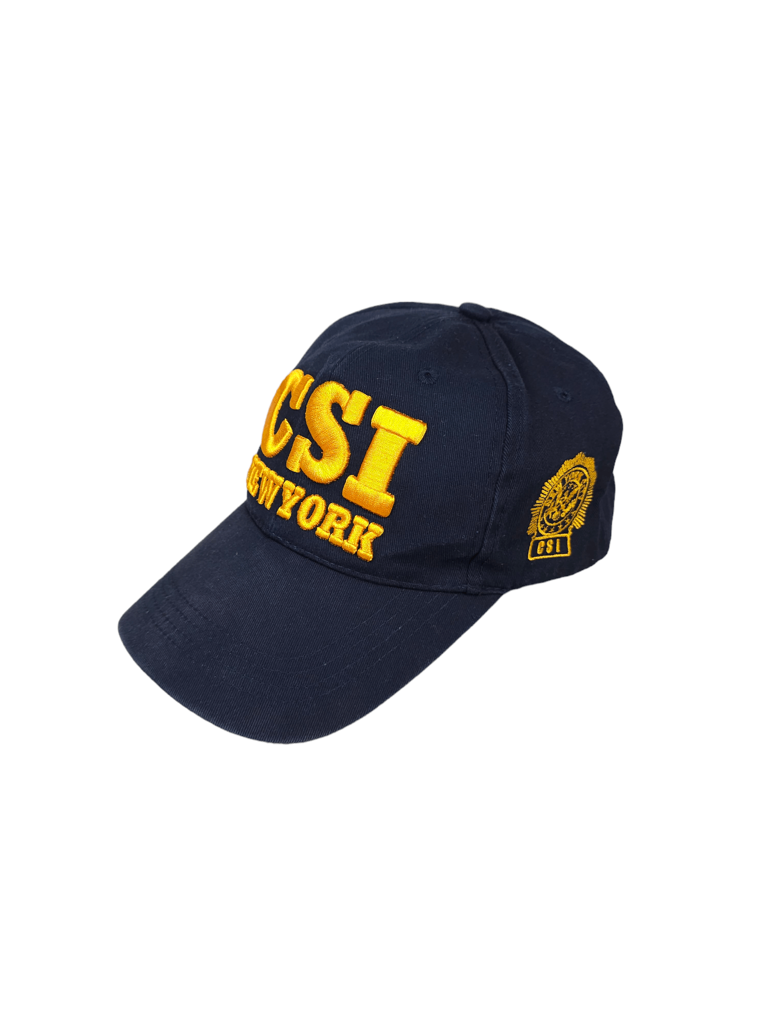 Vintage 💎 90's CSI NYPD Spell Out Hat Cap Strap Back y2k Japanese Size ONE SIZE - 2 Thumbnail