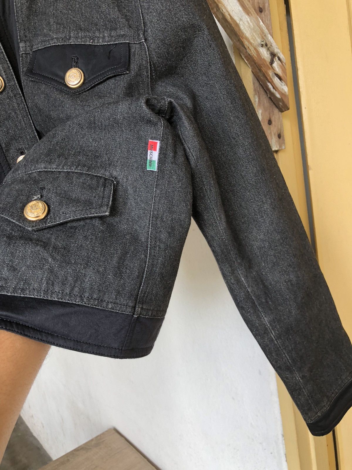 Moschino Vintage Moschino Milano Denim Jacket Size M / US 6-8 / IT 42-44 - 7 Thumbnail