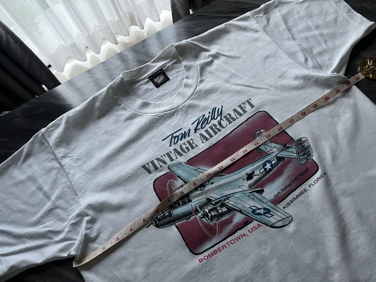 Vintage Tom Reilly : Vintage Aircraft Bomber Town B-25J Size US XL / EU 56 / 4 - 7 Thumbnail