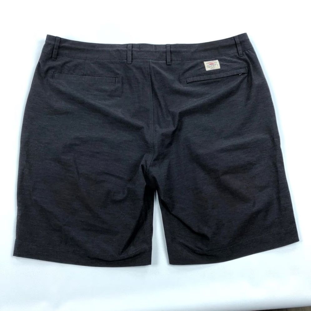 Faherty Faherty Men’s All Day Shorts Dark Heather Grey Performance Drawstring Waist 38 Size US 38 / EU 54 - 5 Thumbnail