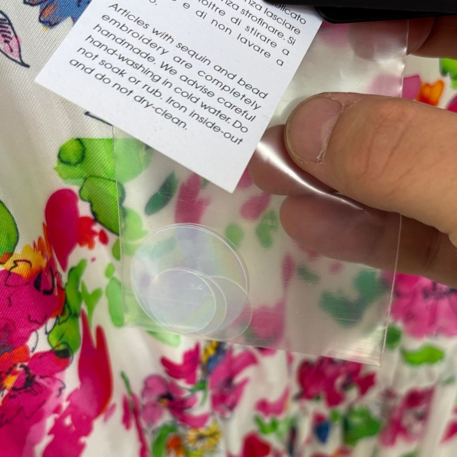 & Other Stories NWT Ermanno Scervino Multicolor Floral Maxi Dress Women's S Size S / US 4 / IT 40 - 5 Thumbnail