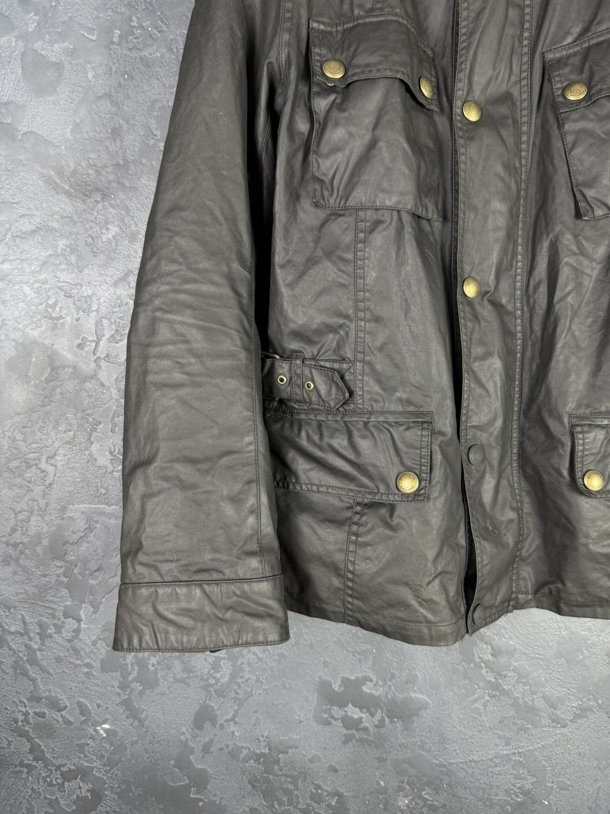 Belstaff Belstaff Crosby Motorcycle Waxed Vintage Jacket Men’s Size L Size US L / EU 52-54 / 3 - 7 Thumbnail