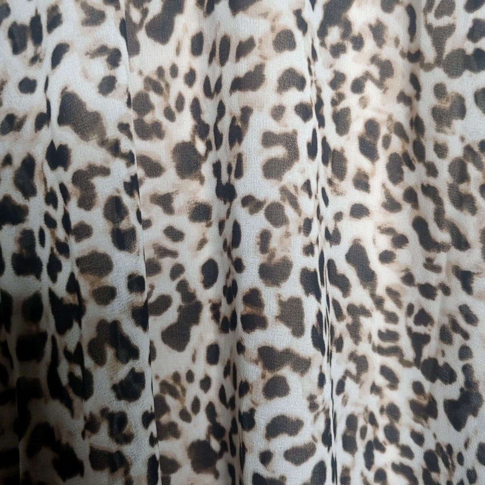Calvin Klein Calvin Klein Shift Dress Size 6 Sleeveless Leopard Print Beige/Brown Women Everyday lightweight Size M / US 6-8 / IT 42-44 - 7 Thumbnail
