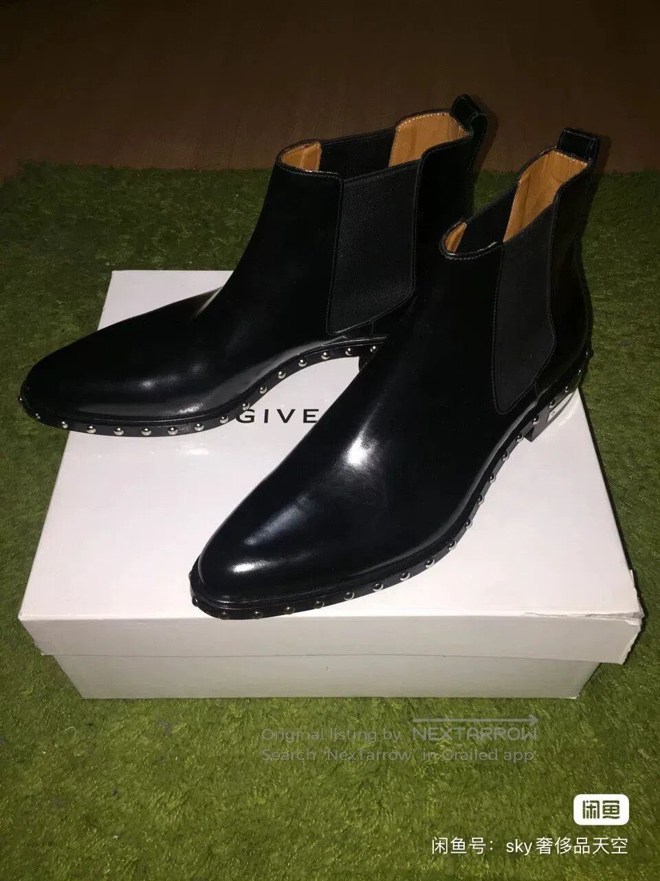 Givenchy givenchy studded chelsea ankle boots. Size US 10 / EU 43 - 3 Thumbnail