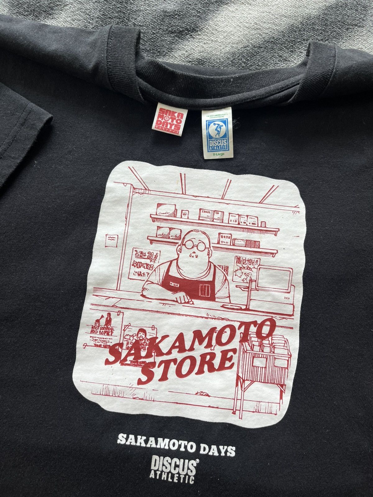 Anime × Japanese Brand RARE Sakamoto Days Anime Promo Tshirt Size US XL / EU 56 / 4 - 4 Thumbnail