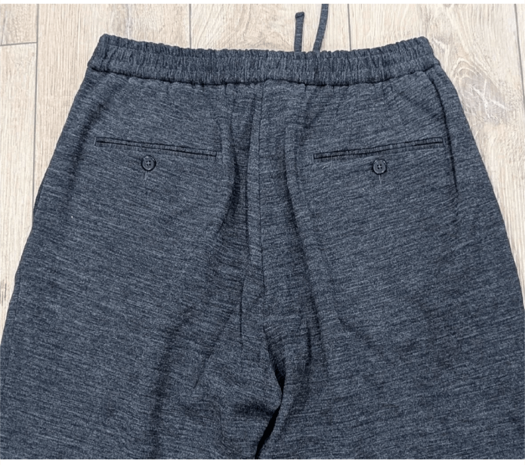 Officine Generale OFFICINE GENERALE Wool Blend Jogger Pants Mid Gray 54 US 38 Size US 38 / EU 54 - 4 Thumbnail