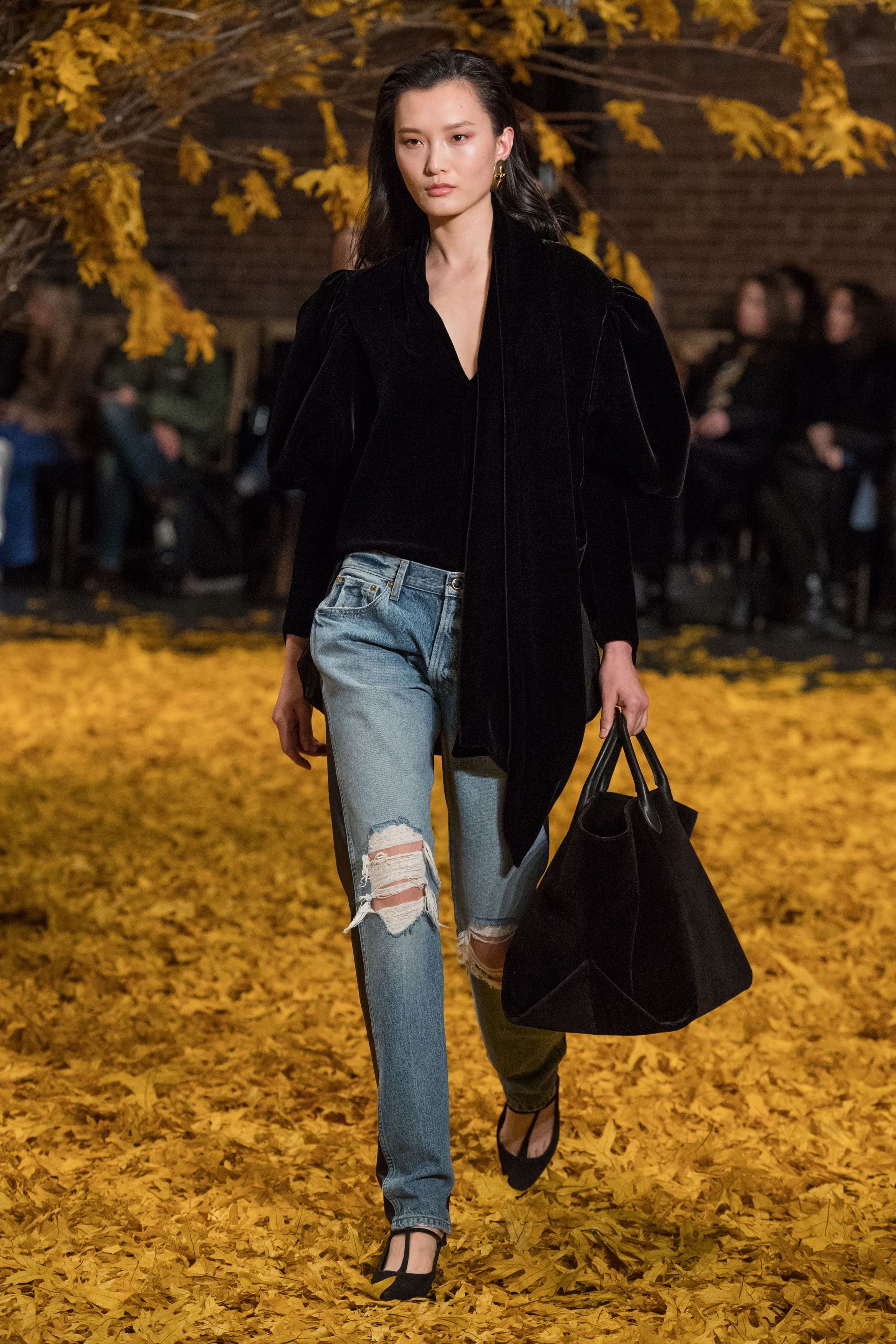 Khaite Ripped 'Kyle' Runway Jeans