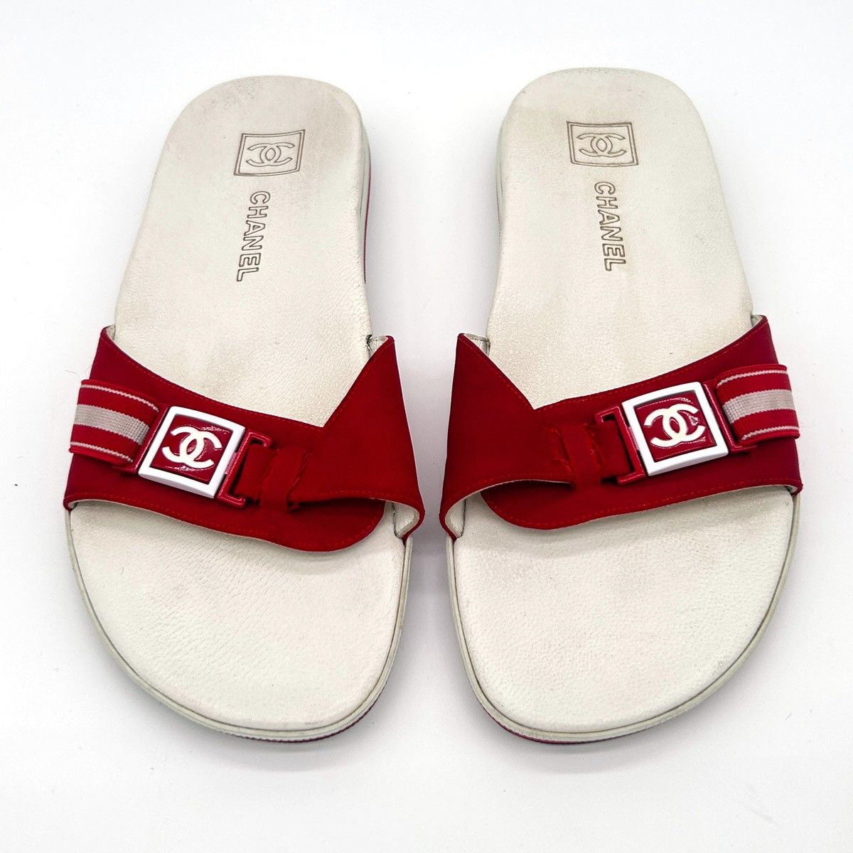 Chanel Vintage Chanel Slides (US 3) Size US 4 / IT 34 - 10 Thumbnail