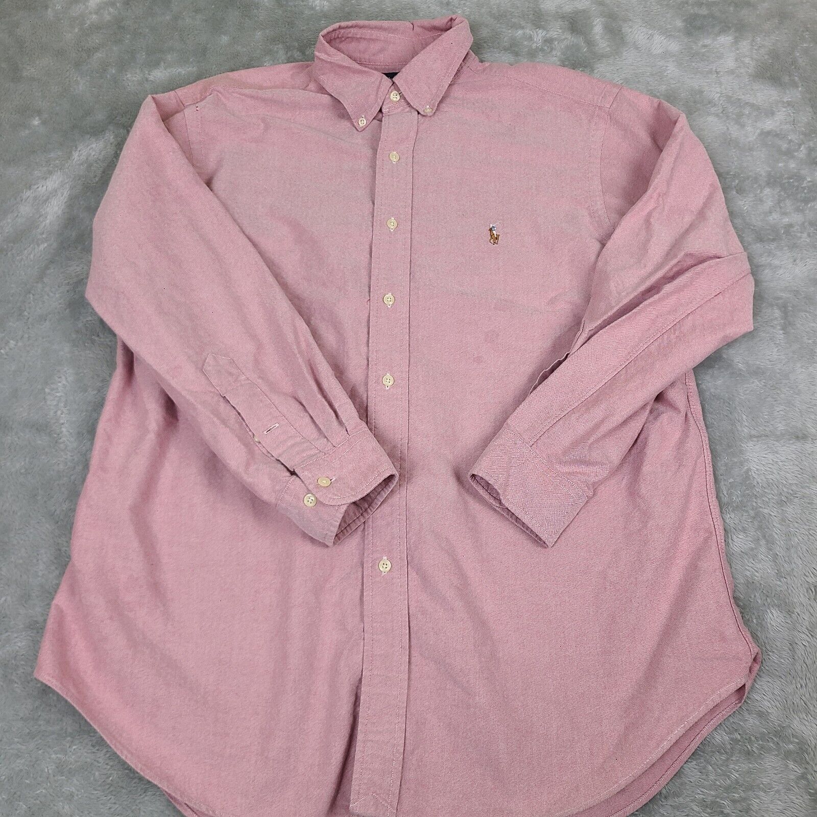 Polo Ralph Lauren Ralph Lauren Mens Long Sleeve Shirt 17 32/33 Color Classic Size US XL / EU 56 / 4 - 1 Thumbnail
