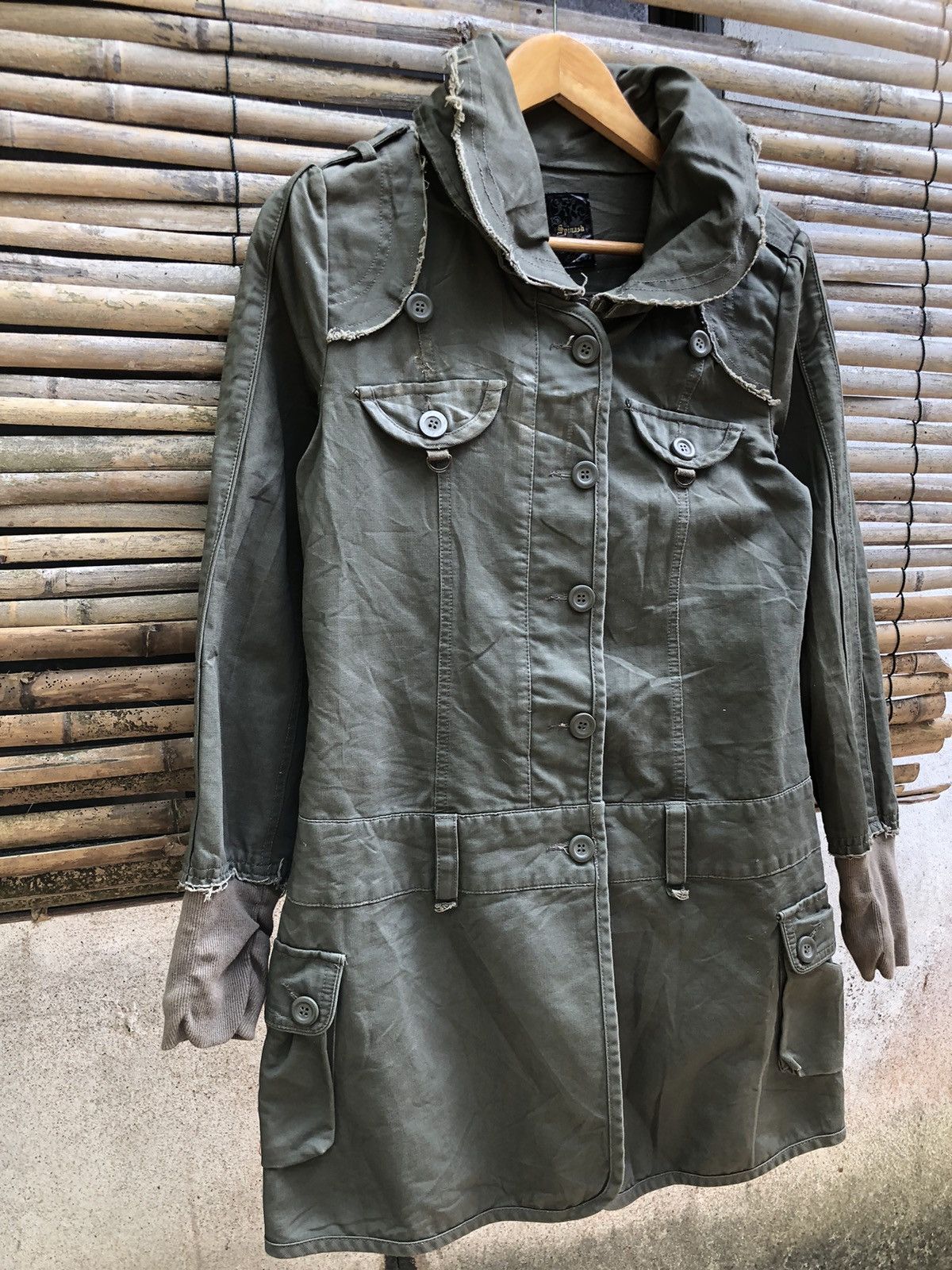 Japanese Brand × Vintage Vintage Japanese Brands Spinash Army Jacket Size M / US 6-8 / IT 42-44 - 5 Thumbnail