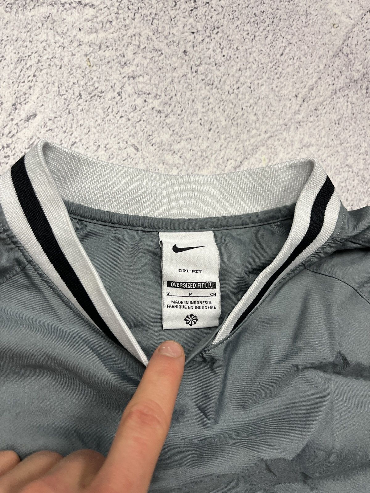 Vintage Vintage Nike Sweatshirt Jacket Drill Hype Y2k Streetwear Size US S / EU 44-46 / 1 - 7 Thumbnail