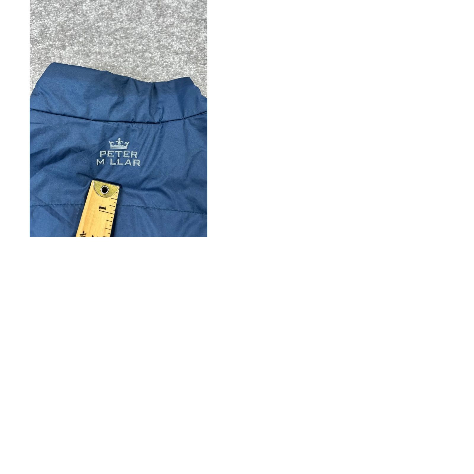 Peter Millar Peter Millar Vest XL Blue Golf Full Zip Logo Mens Size US XL / EU 56 / 4 - 9 Thumbnail