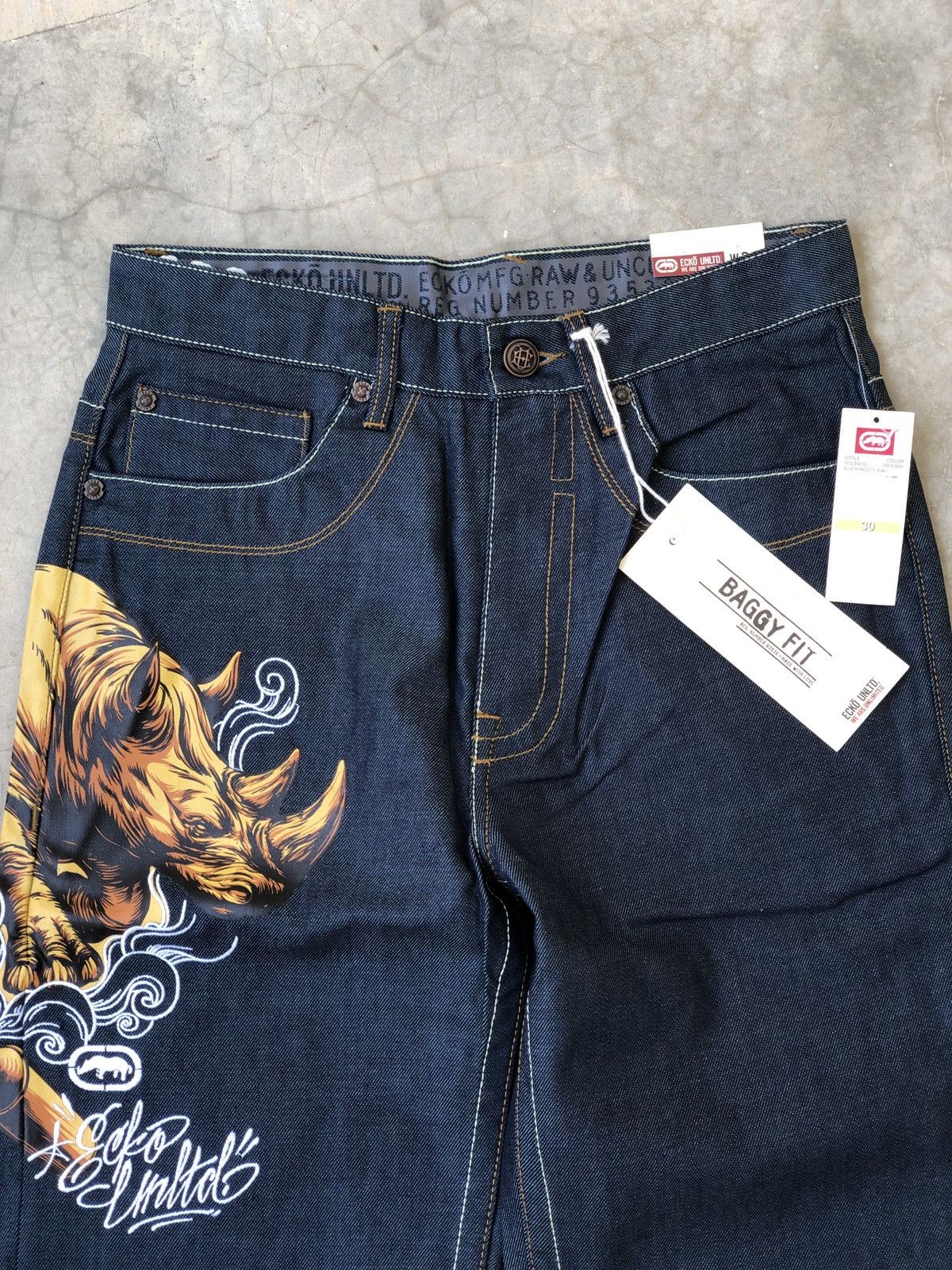 Y2K Ecko Sexy Ladies Baggy Fit Jeans
