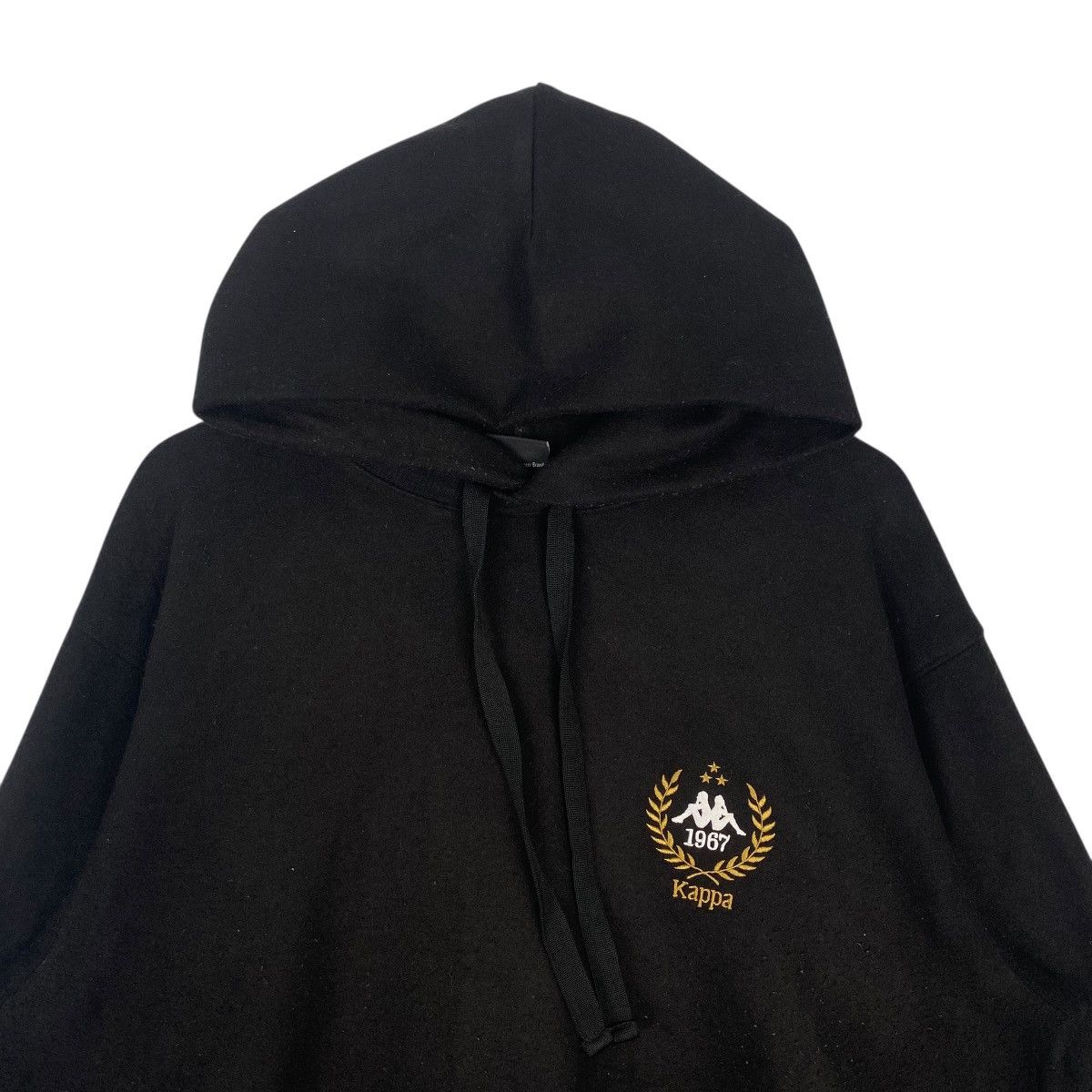 Other Vintage Kappa Hoodie Sweater Black Small Logo Embroidery Size US L / EU 52-54 / 3 - 3 Thumbnail