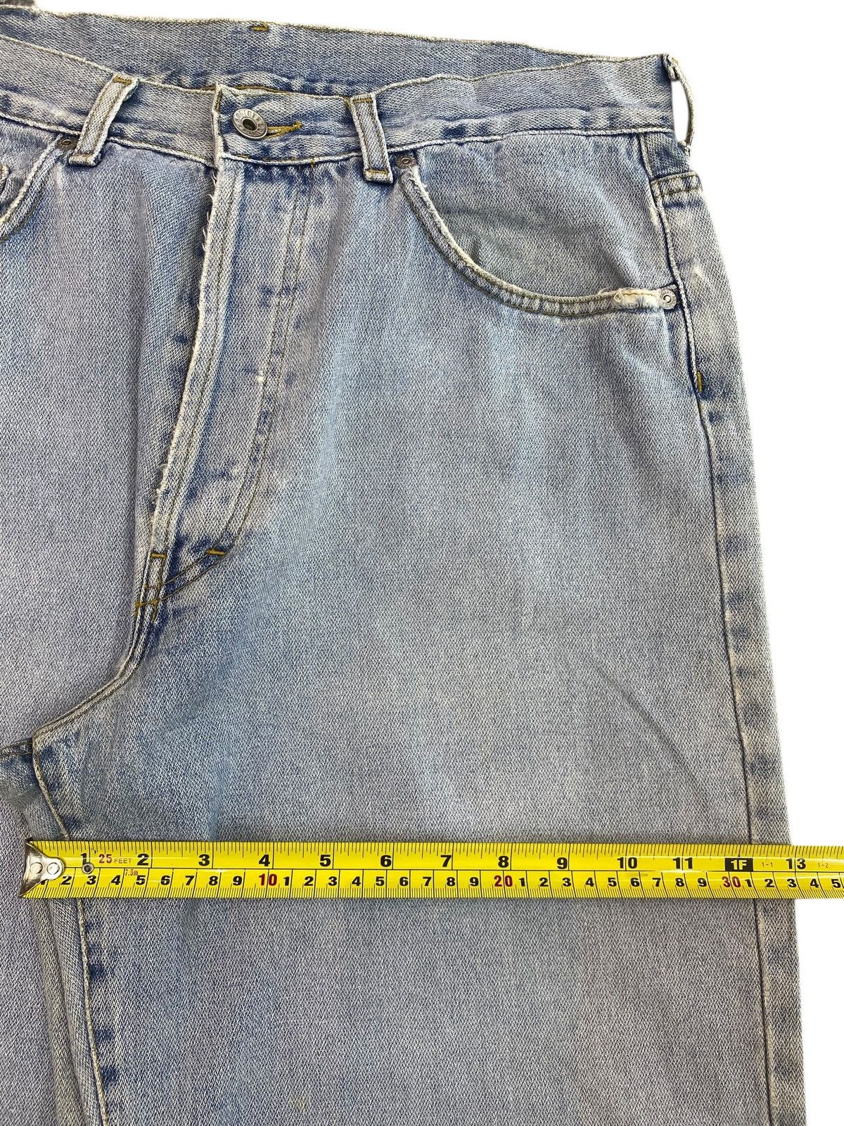 Versace Versace Acid Blue Wash Straight Leg Style Jeans Size US 32 / EU 48 - 7 Thumbnail