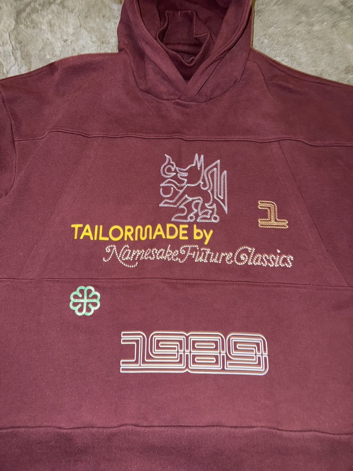 NAMESAKE Namesake Hoodie – Bordeaux – Größe S Size US S / EU 44-46 / 1 - 2 Thumbnail