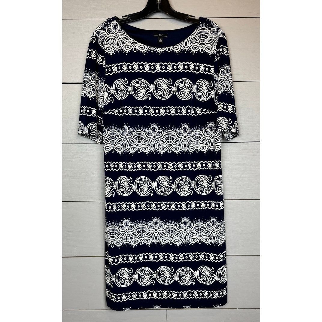 Other R&K Short Sleeve Dress Women's Size 16 Size XXL / US 16-18 / IT 52-54 - 1 Thumbnail