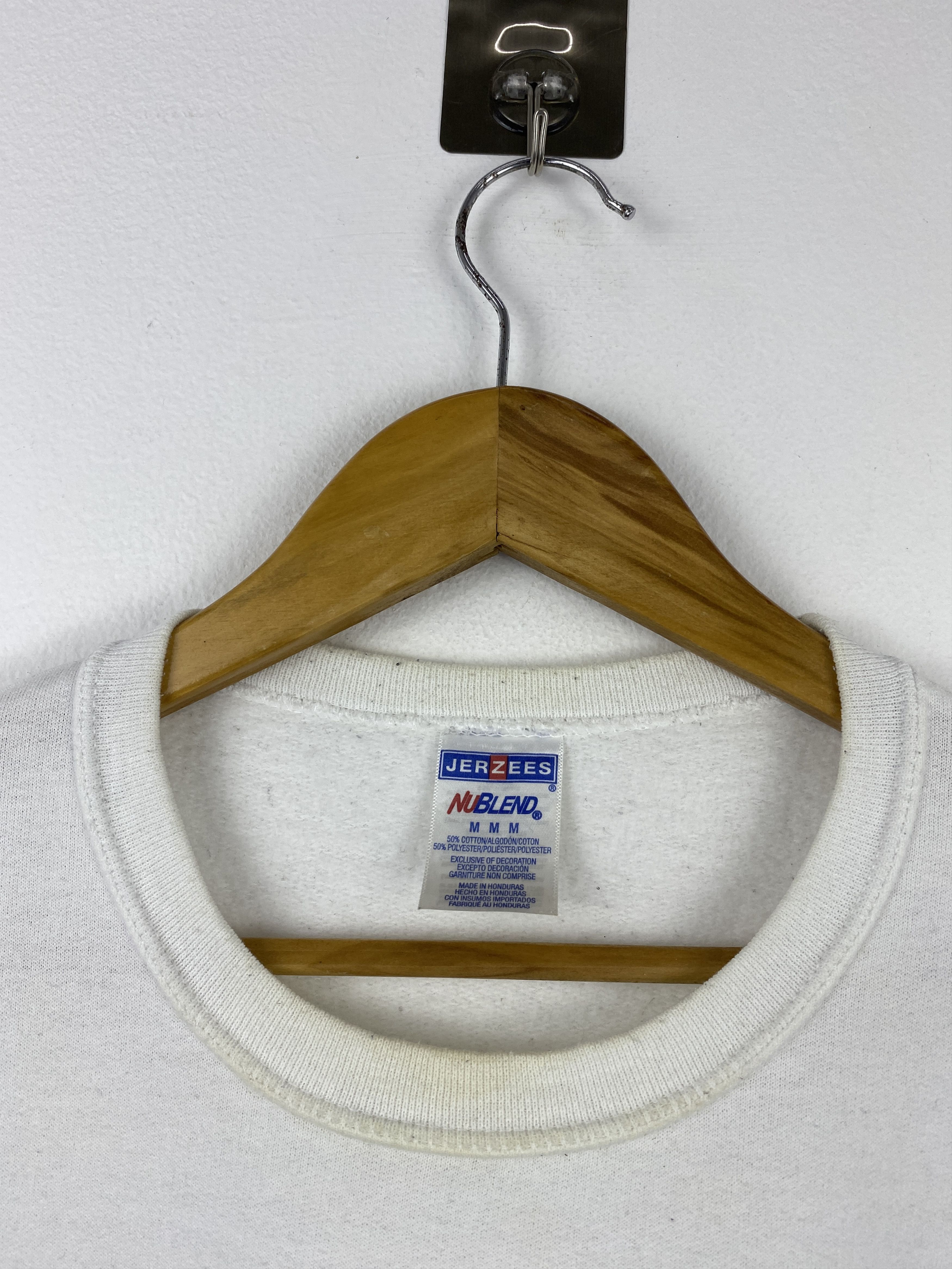Jerzees Vintage Jerzees Box Logo Crewneck Sweatshirt SH0521 Size US M / EU 48-50 / 2 - 13 Thumbnail