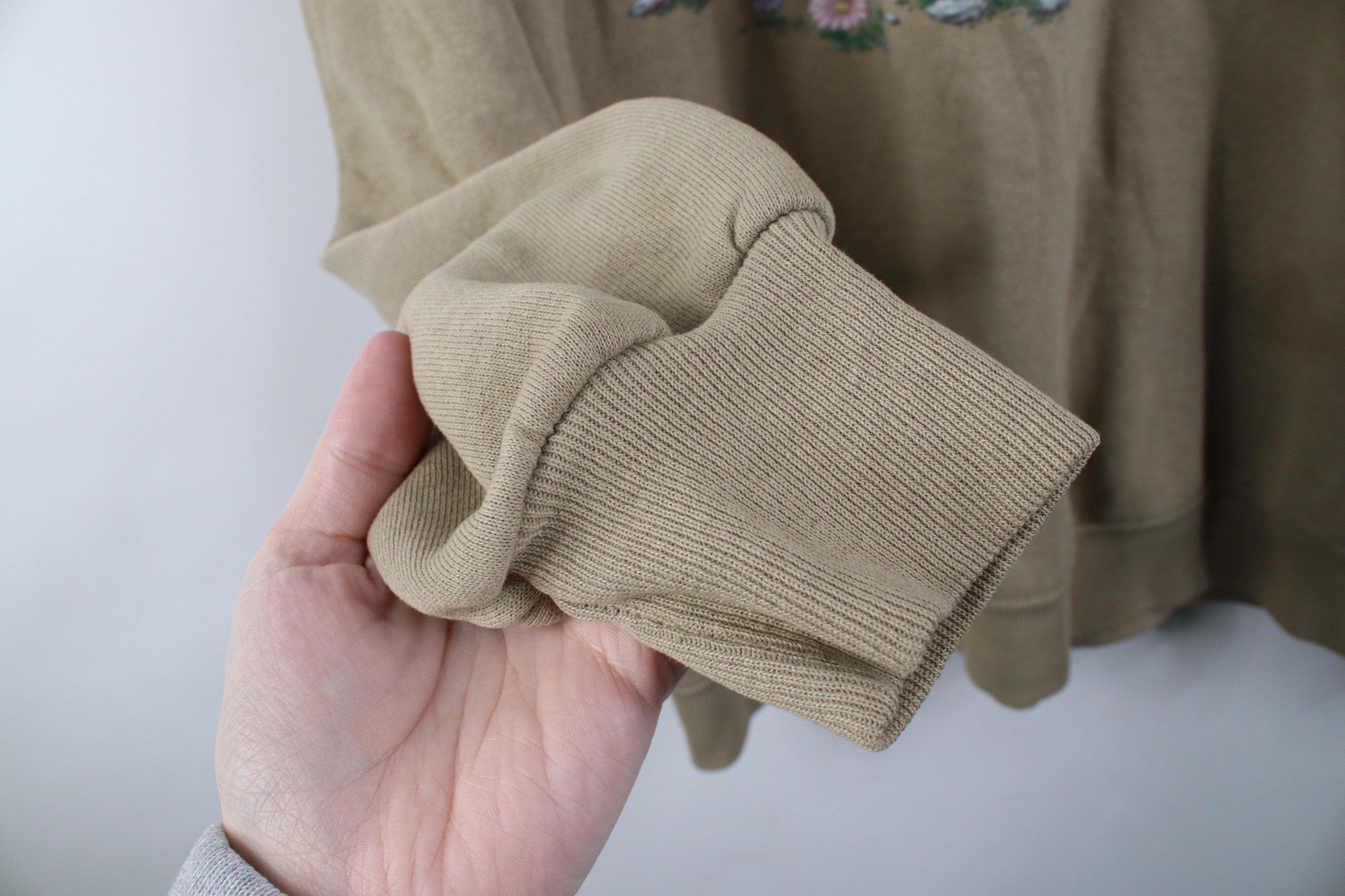 Vintage Vintage 90s Streetwear Nature Leaf Garden Flower Sweatshirt Size XL / US 12-14 / IT 48-50 - 9 Thumbnail