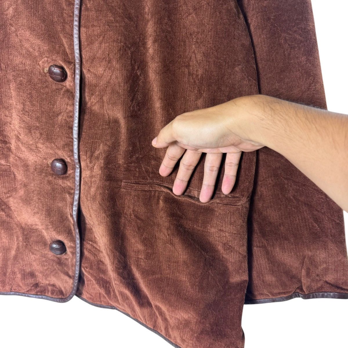 Mademoiselle Non Non 🔥LAST PRICE🔥Mademoiselle Non Non Corduroy Button Up Jacket Size US M / EU 48-50 / 2 - 8 Thumbnail