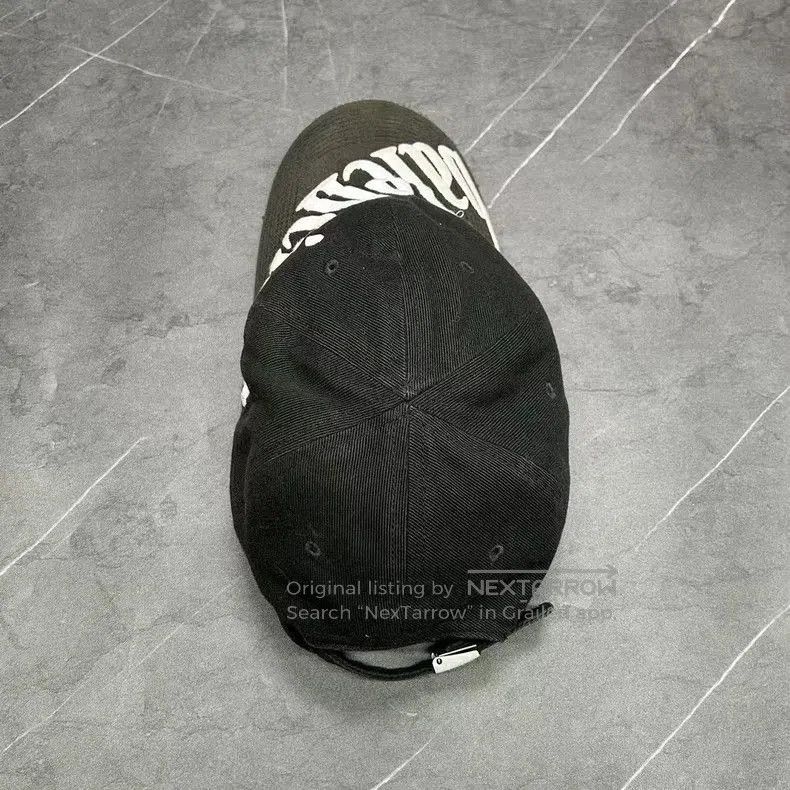 Balenciaga Balenciaga Distressed Logo Baseball Cap. Size ONE SIZE - 2 Thumbnail