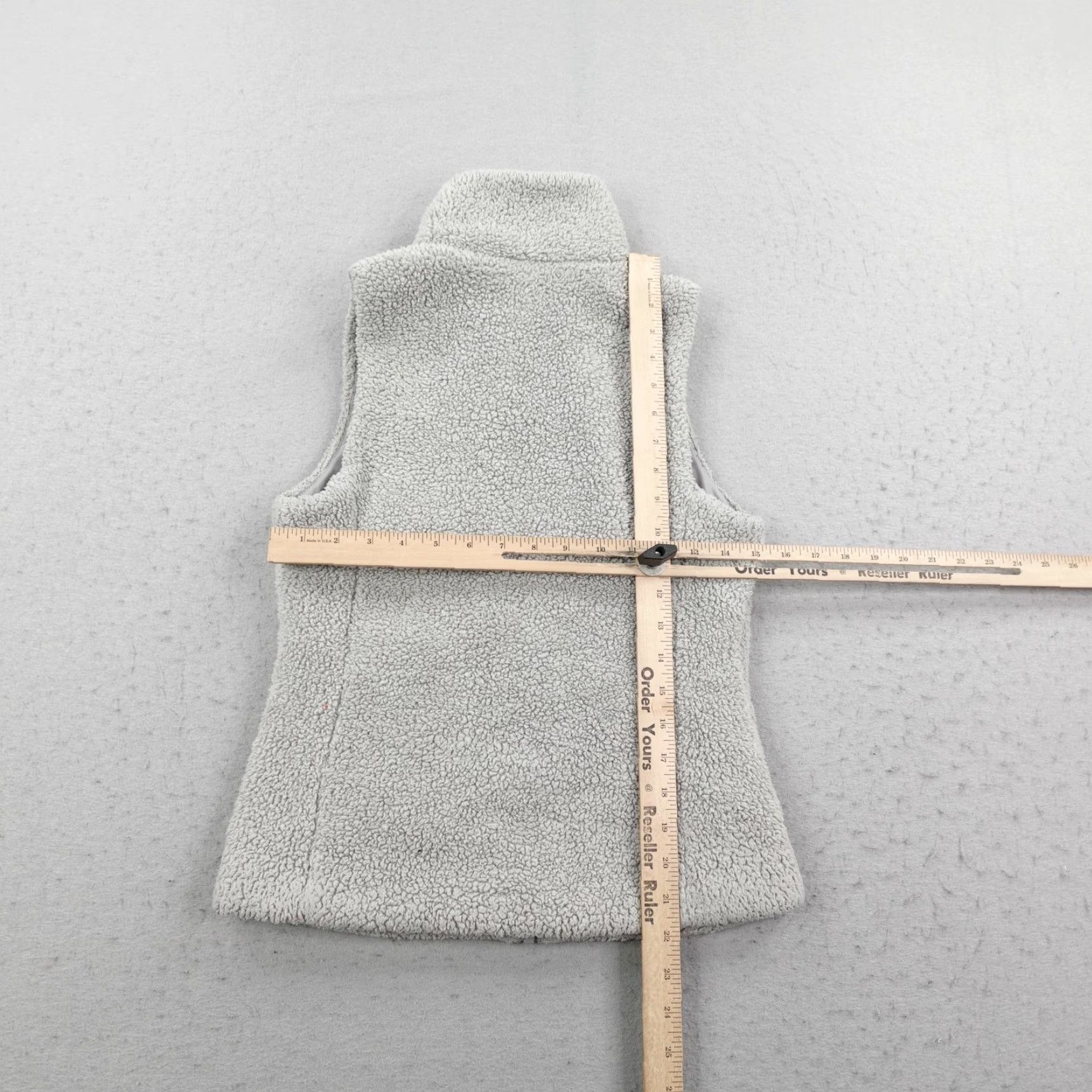 Patagonia Patagonia Vest Womens XS Gray Los Gatos Fleece Sherpa High Pile Full Zip Gilet Size XS / US 0-2 / IT 36-38 - 6 Thumbnail