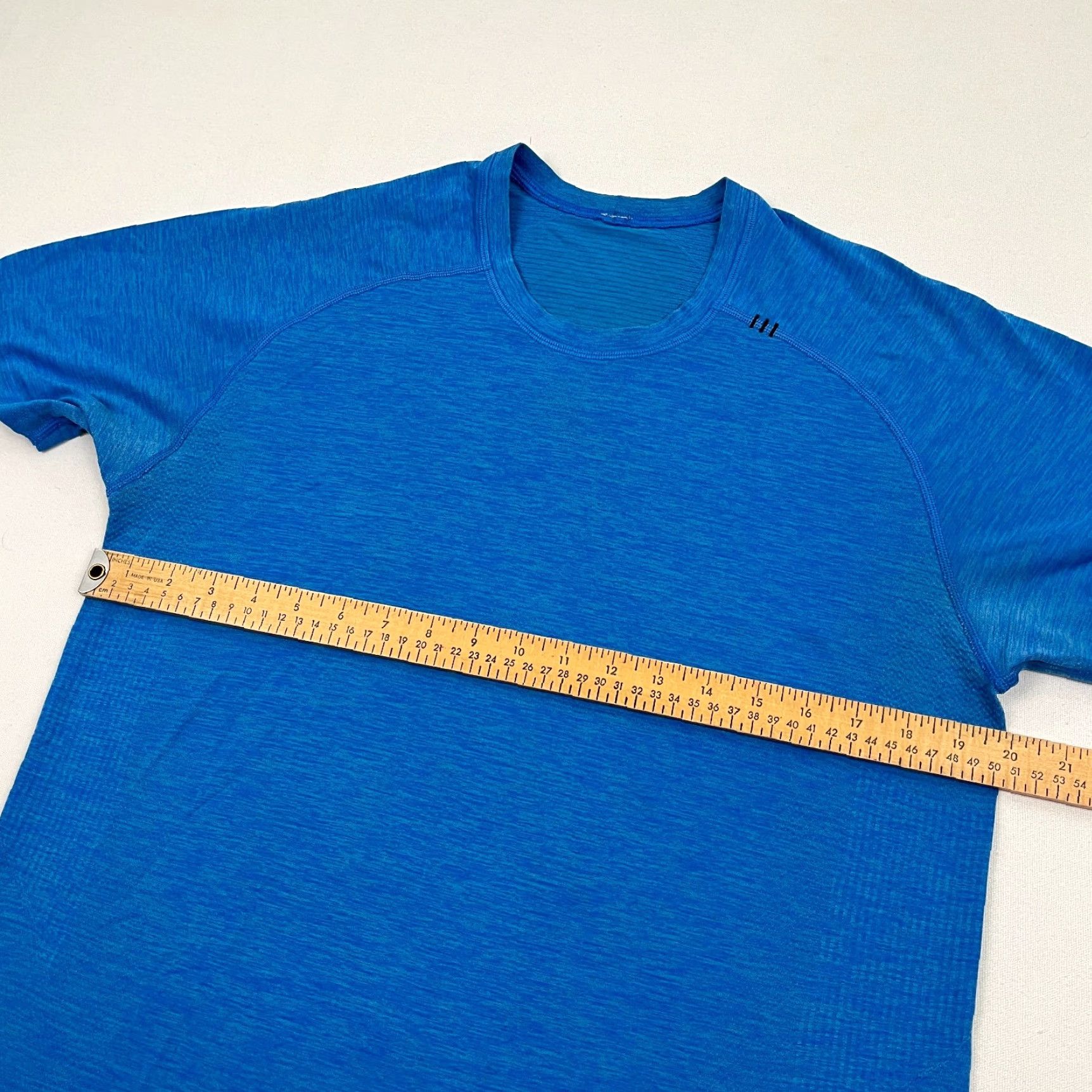 Lululemon Lululemon Metal Vent Tech Shirt Mens M Blue Active Performance Running Workout Size US M / EU 48-50 / 2 - 6 Thumbnail