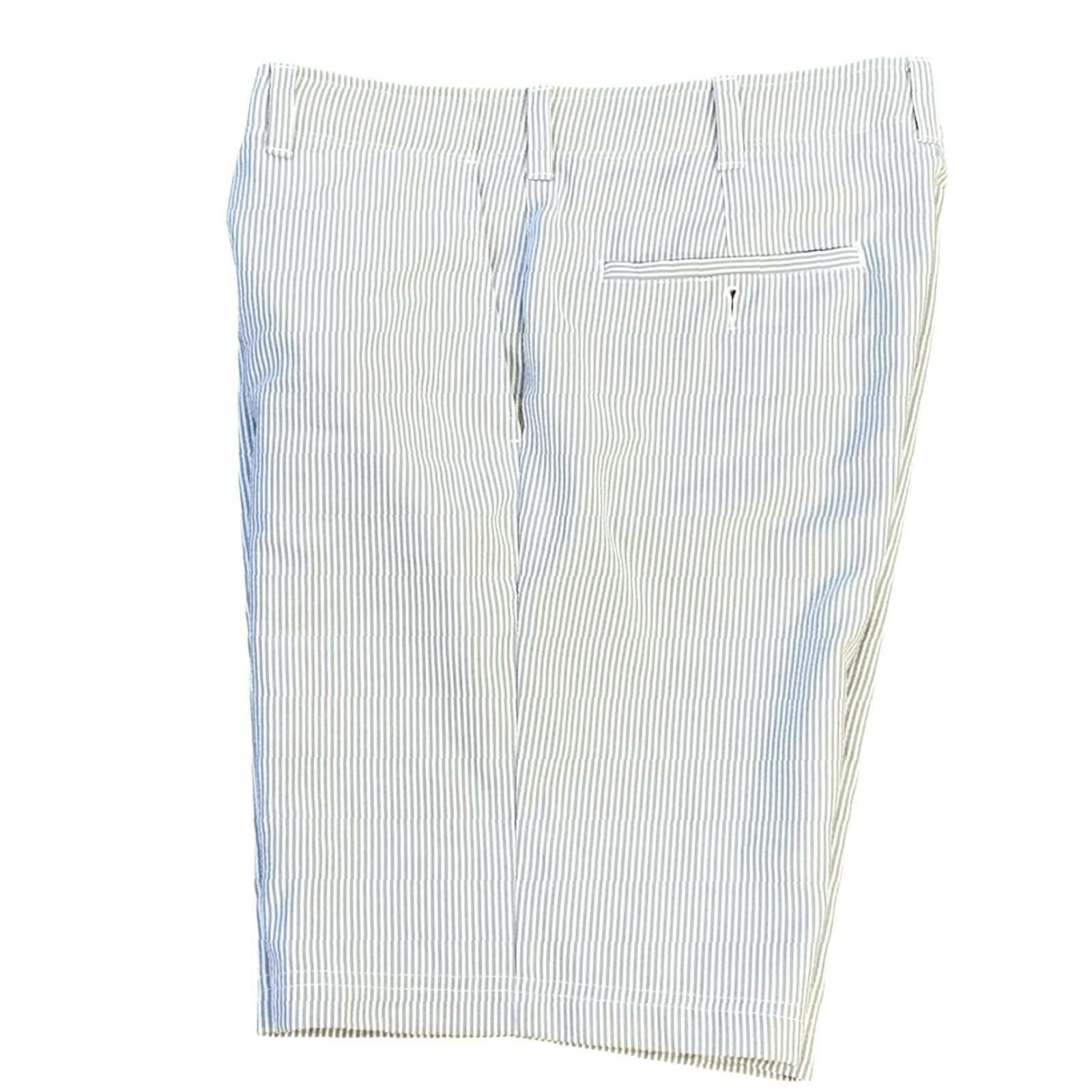 Vintage Jack Nicklaus Golf Shorts Mens Gray Seersucker Golden Bear Size 34 HHP Size US 34 / EU 50 - 2 Thumbnail