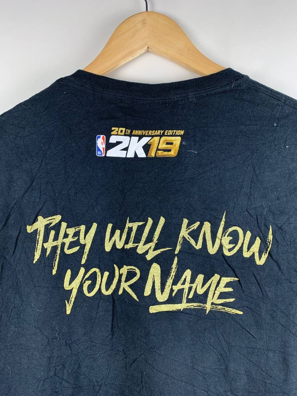 Vintage Vtg NBA 2K19 Basketball Playstation Gaming Kobe Bryant Tee Size US XL / EU 56 / 4 - 5 Thumbnail