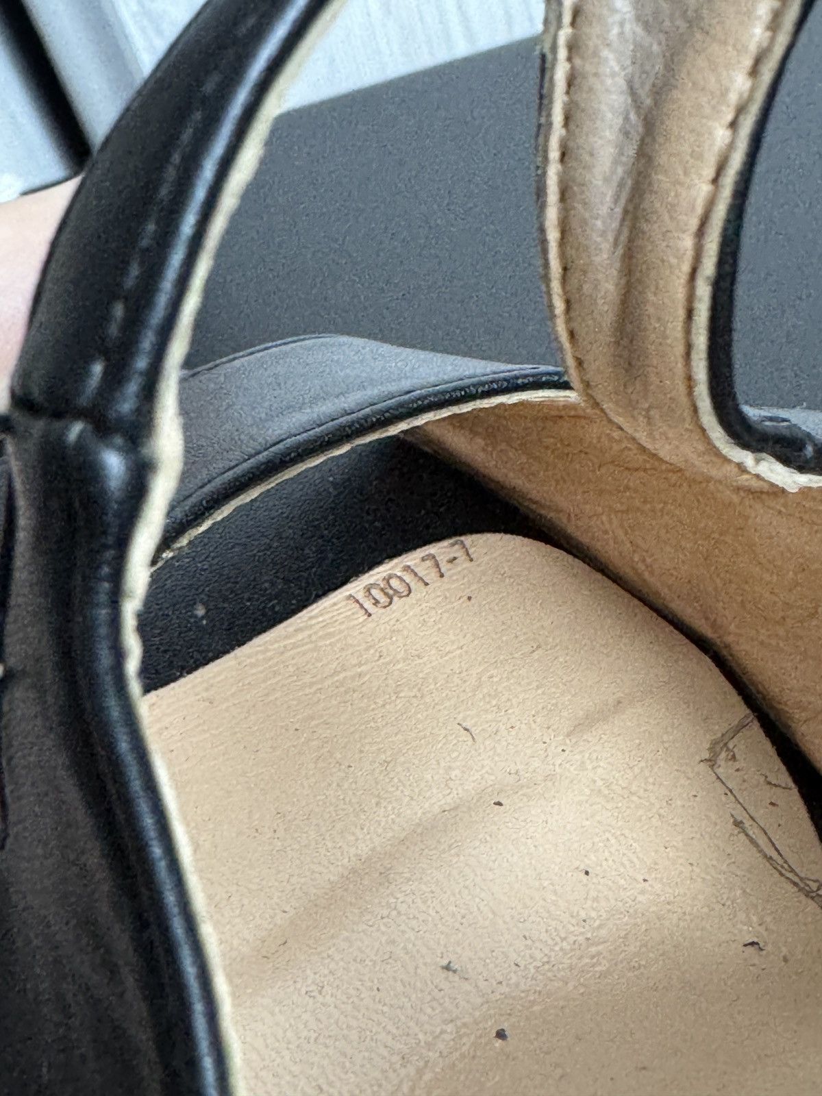 Jimmy Choo Jimmy Choo Black Leather Caged Ankle Sandals Heels Size US 7 / IT 37 - 12 Thumbnail