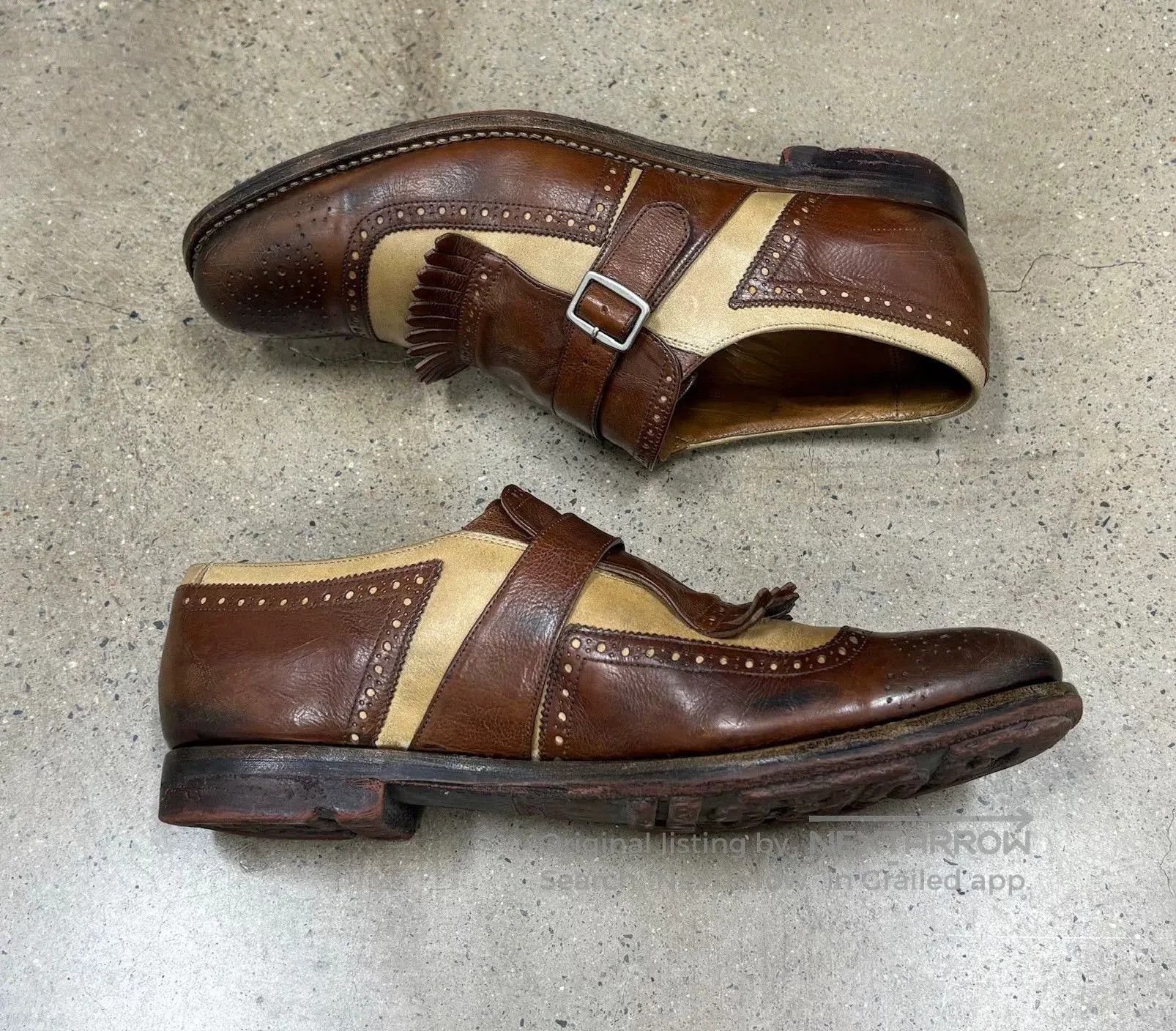 Church's Vintage Churchs Monks and Brogues Shoes. Size US 9 / EU 42 - 6 Thumbnail
