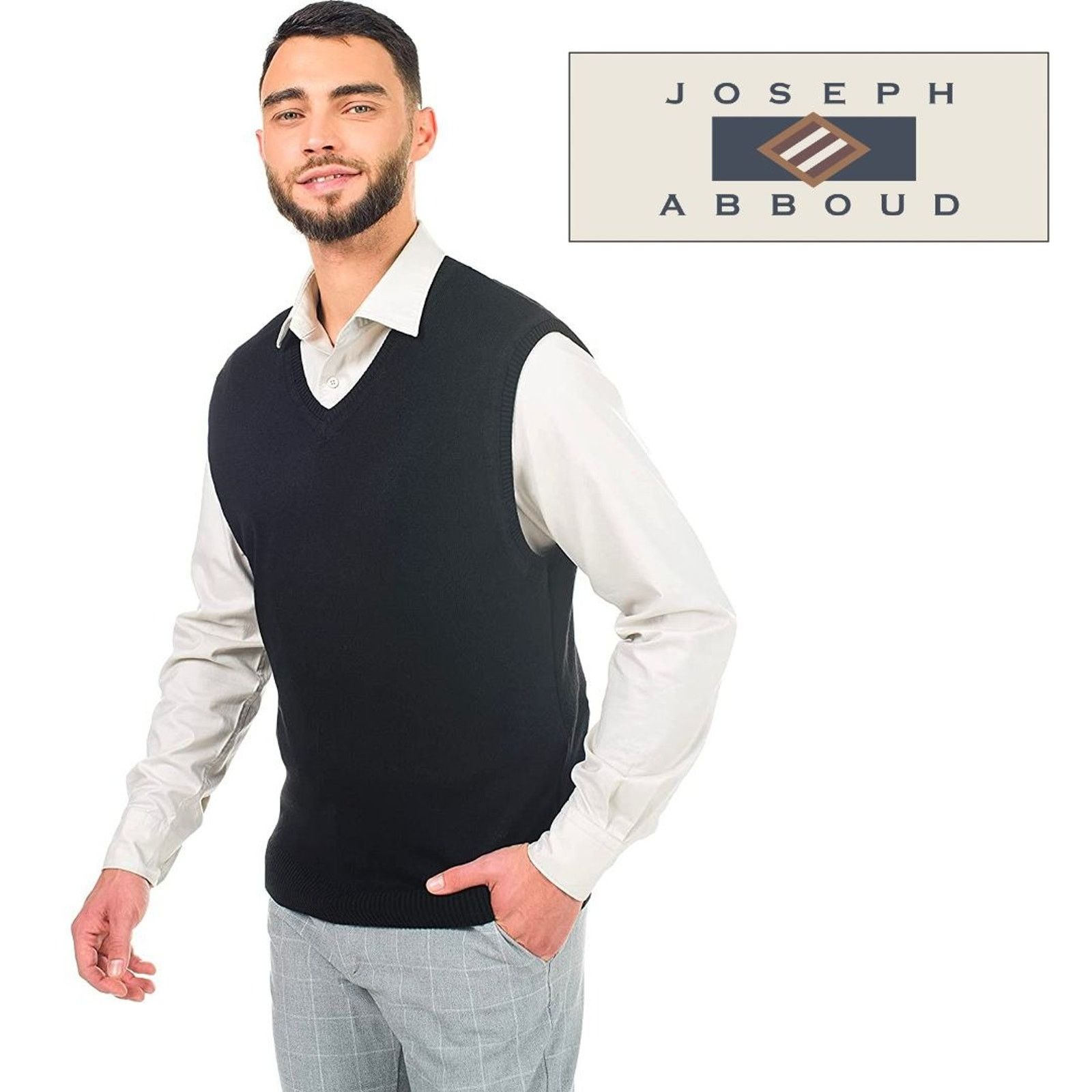 Joseph abboud sweater vest sales