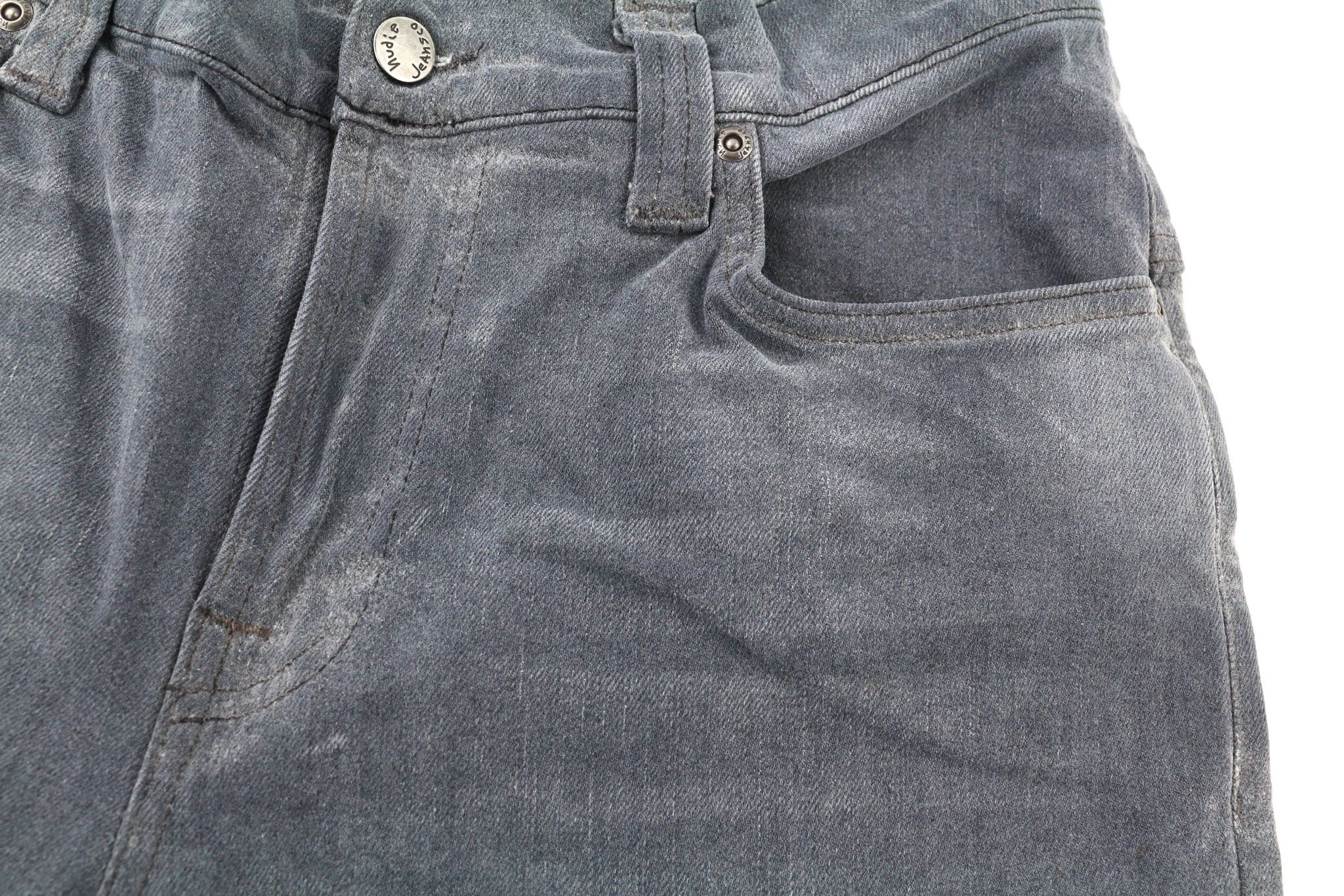 Nudie Jeans THIN FINN W31/L32 Slim Fit Grey Cotton Wash Jeans 80643 Size US 31 - 9 Thumbnail