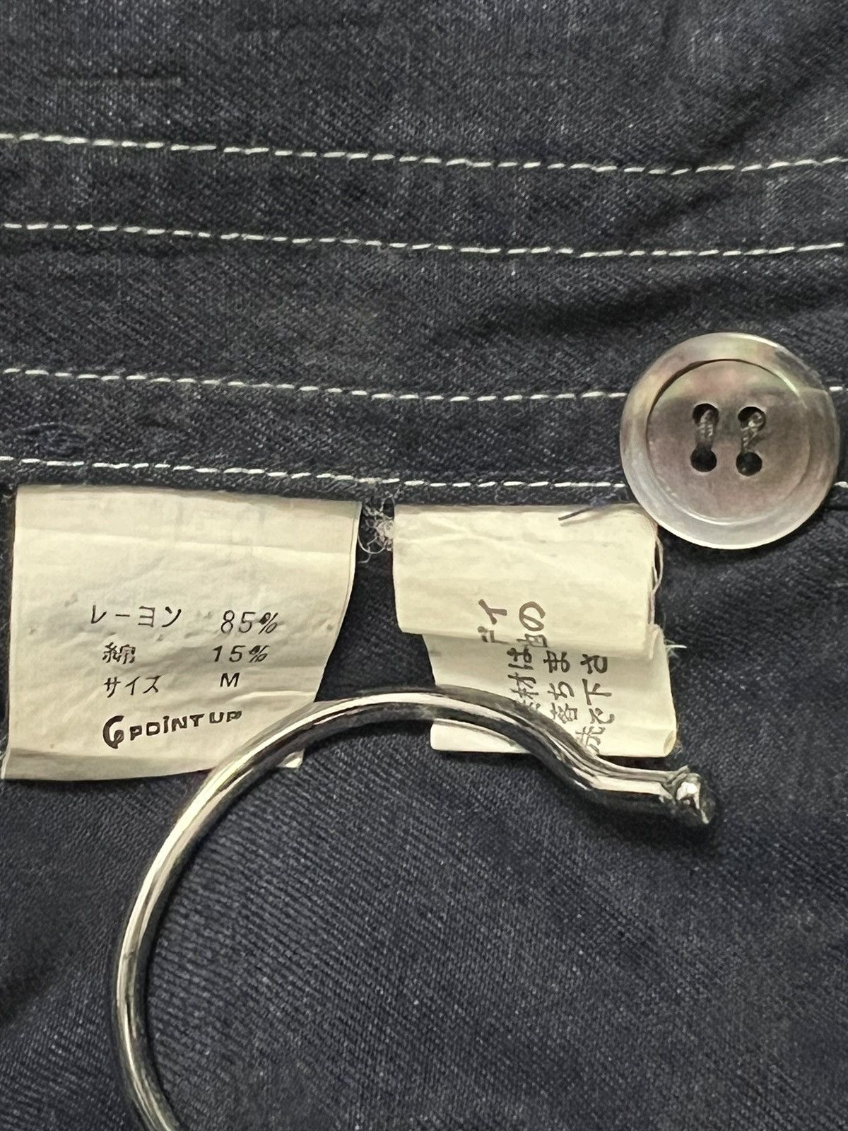 Hai Sporting Gear Hai Sporting Gear Issey Miyake BUTTON UP DENIM blue Size US M / EU 48-50 / 2 - 7 Thumbnail