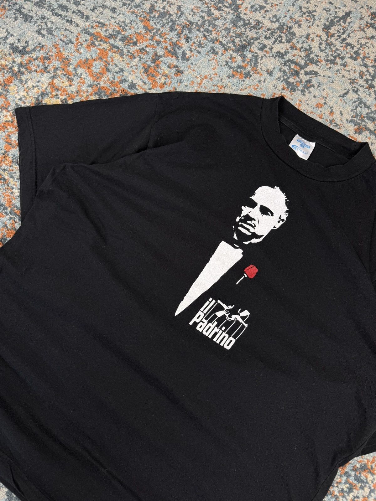 Vintage Vintage 90s The Godfather Il Padrino movie promo tee soprano Size US XL / EU 56 / 4 - 3 Thumbnail